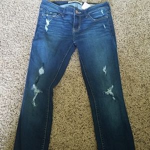 Hollister womens Jeans low rise super skinny